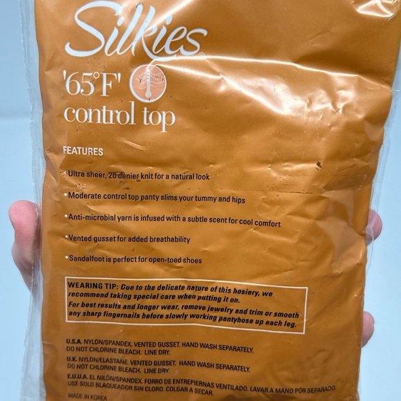 Silkies Ultra Sheer‎ Control Top Pantyhose - Picture 4 of 4